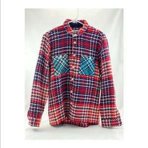 WAX London — Plaid Button-Up Shirt Jacket